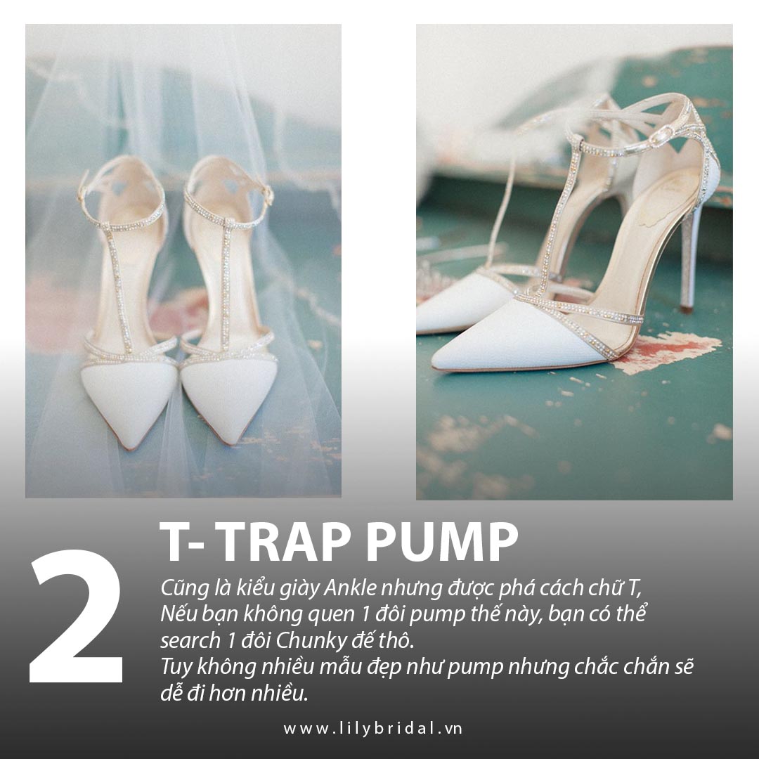 Giày T-trap pump